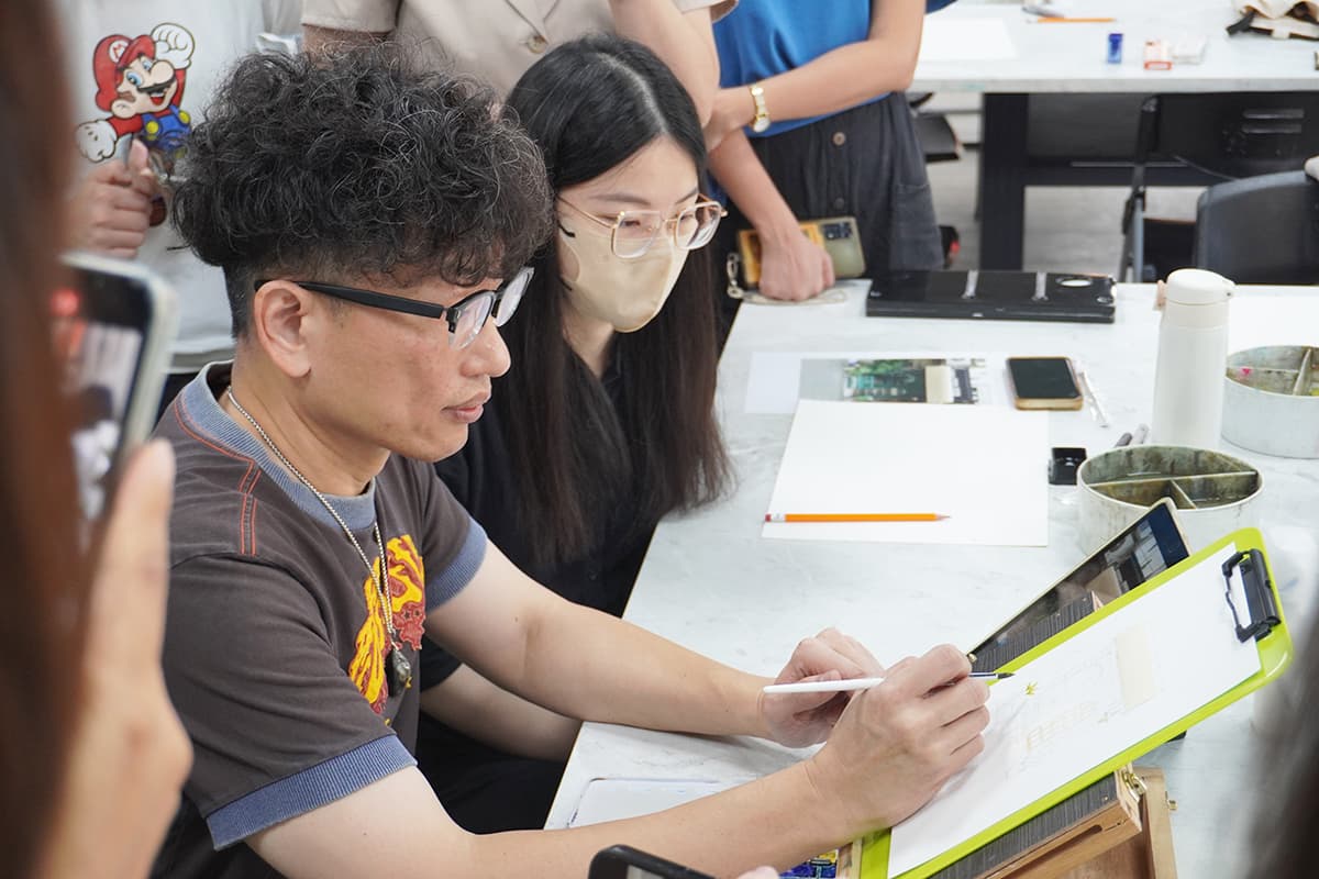 教師增能共學工作坊｜輕水彩-城市中的建築趣味